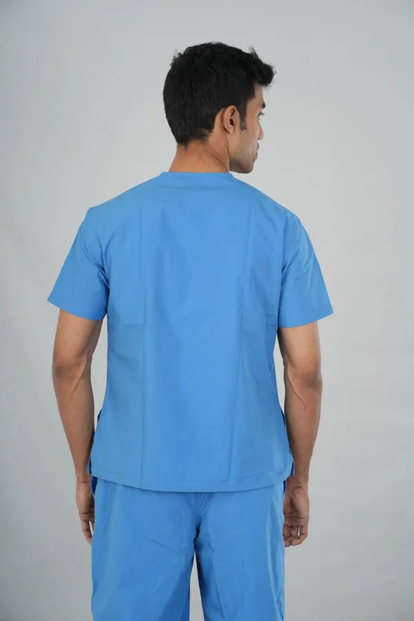 Men's_Scrub_Top_And_Bottom_Half_Sleeves