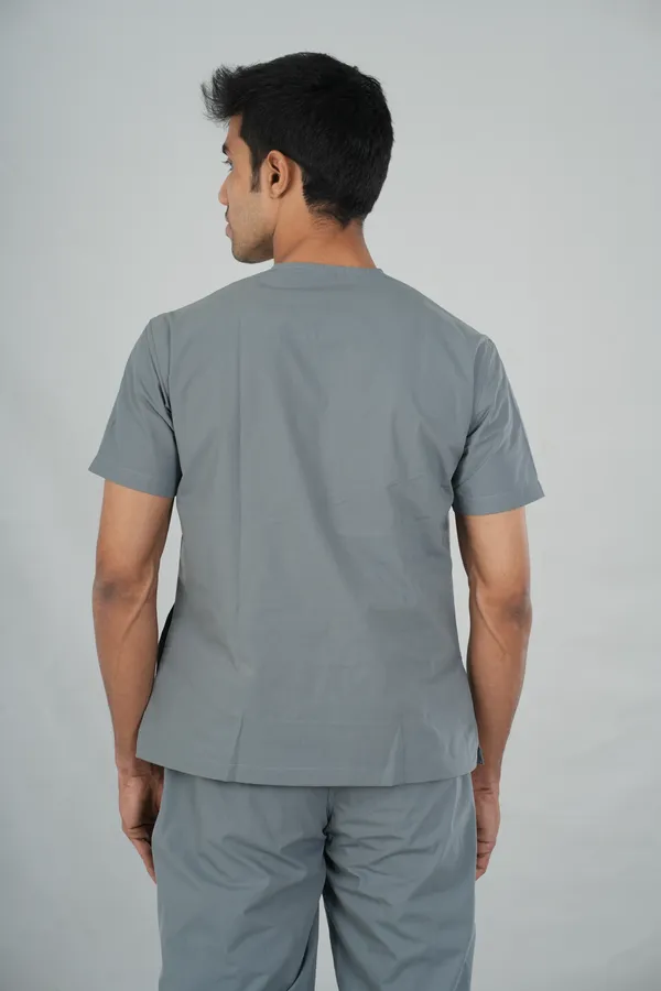 Men's_Scrub_Top_And_Bottom_Half_Sleeves