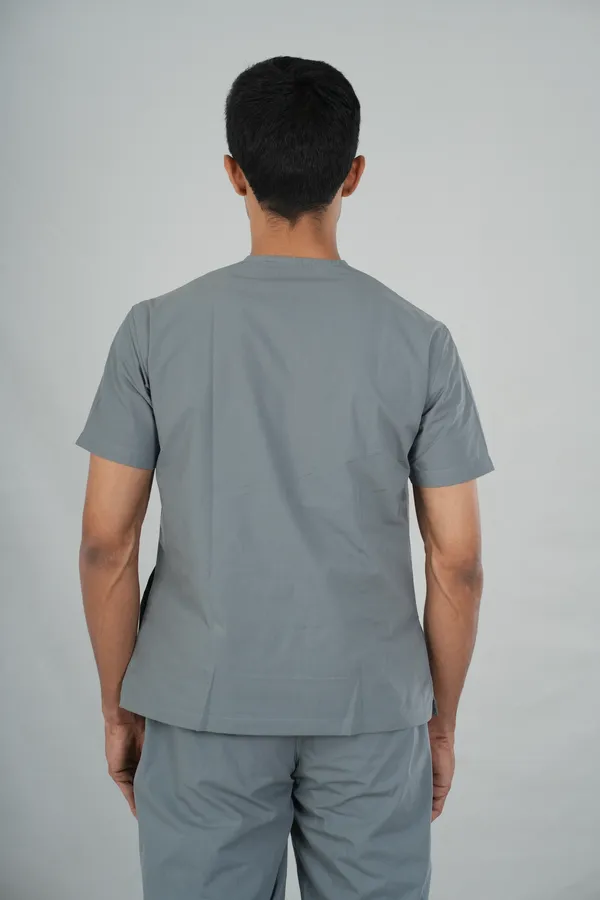 Men's_Scrub_Top_And_Bottom_Half_Sleeves