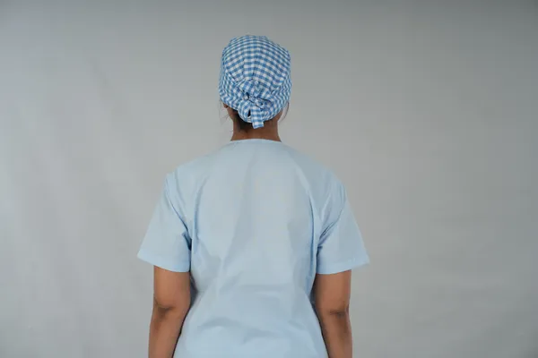 Unisex_Surgeons_Cap_Blue_Checks