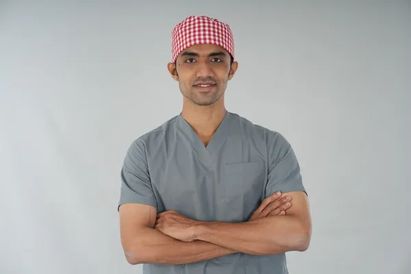 Unisex_Surgeons_Cap_Red_Checks
