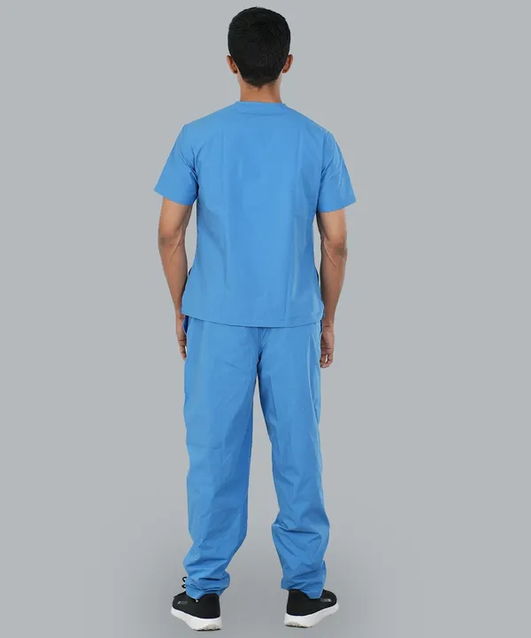 Men's_Scrub_Top_And_Bottom_Half_Sleeves