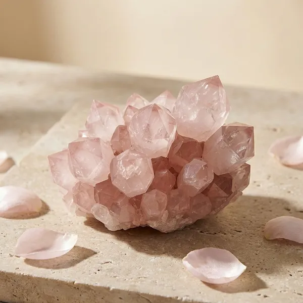 Natural_Rose_Quartz_Cluster