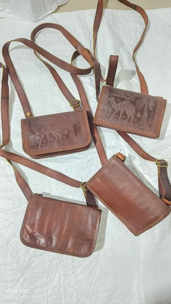 Dark_Brown_Premium_Quality_Full_Grain_Leather_And_Internal_Pure_Cotton_Canvas_Crossbody_Sling_Bag_For_Unisex