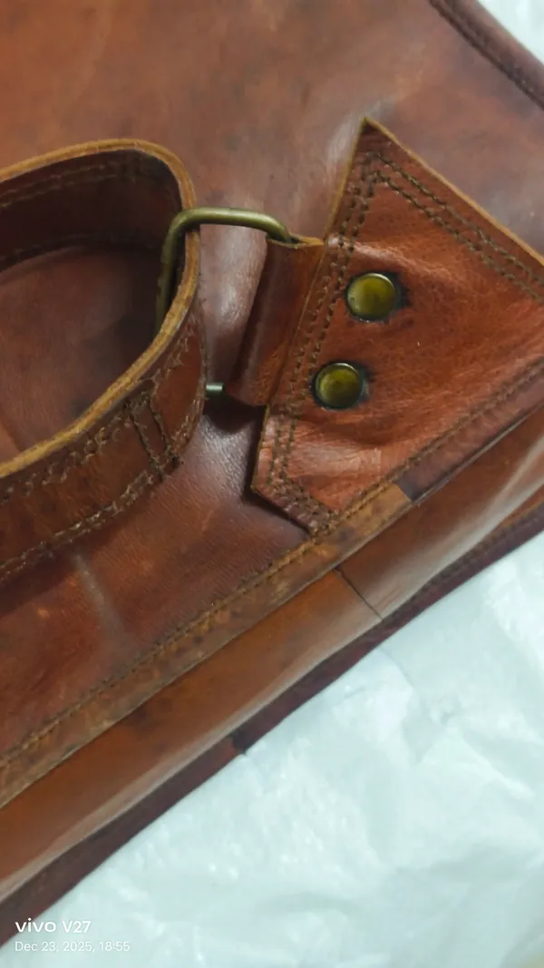 Antique_Brown_Genuine_Goat_Leather_Full_Grain_Leather_Backpack_For_Unisex