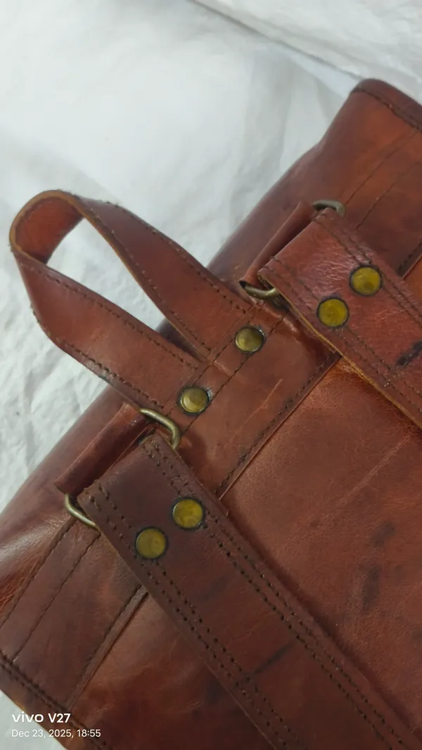 Antique_Brown_Genuine_Goat_Leather_Full_Grain_Leather_Backpack_For_Unisex