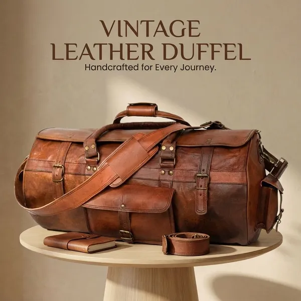 Brown_Genuine_Full_Grain_Leather_With_Brass_Hardware_Duffel_Bag_For_Unisex