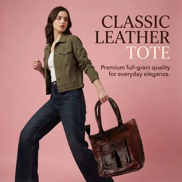 Black_And_Dark_Brown_Premium_Quality_Full_Grain_Leather_And_Internal_Pure_Cotton_Canvas_Shoulder_Purse_For_Women