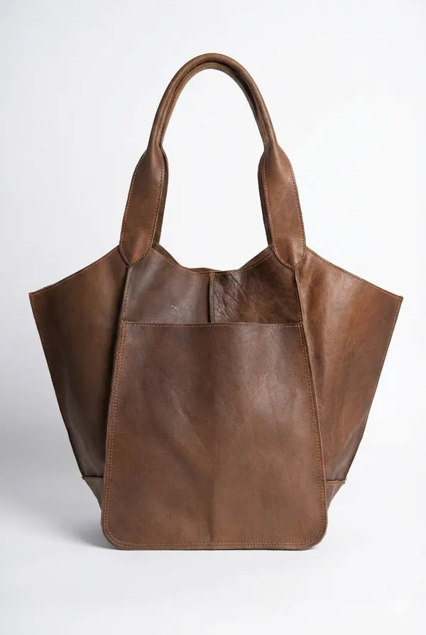 Black_And_Vintage_Dusty_Camel_Genuine_Full_Grain_Leather_Woven_Design_Tote_Bag_For_Women