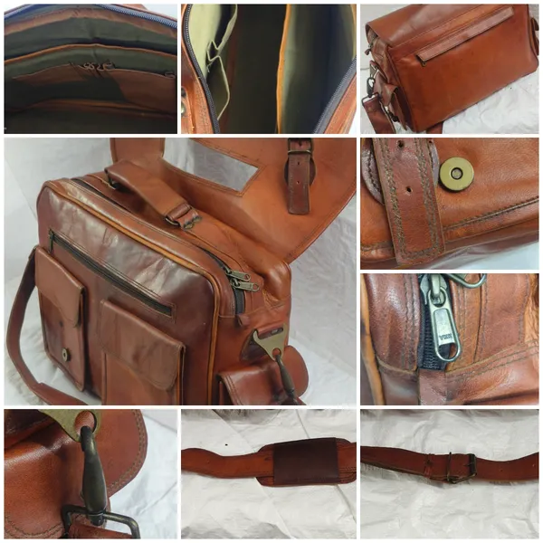 Brown_Genuine_Hunter_Leather_Distressed_Finish_Messenger_Bag_For_Unisex