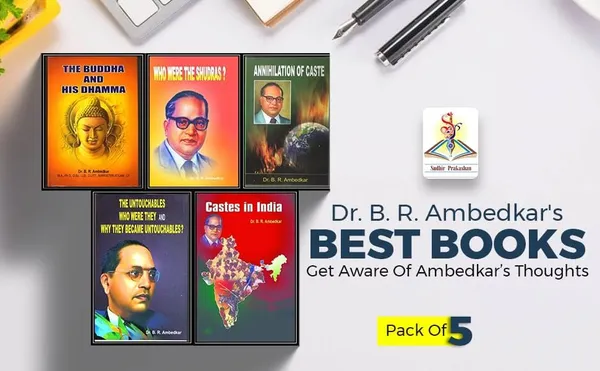 Dr_B_R_Ambedkar'S_Best_Books_(Combo_Pack_Of_5_Books_)_The_Buddha_And_His_Dhamm_+__Who_Were_The_Shudra_+__Annihilation_Of_Cast_+__The_Untouchable_+__Castes_In_India_[Jan_01,_2020]_Dr_B_R_Ambedkar