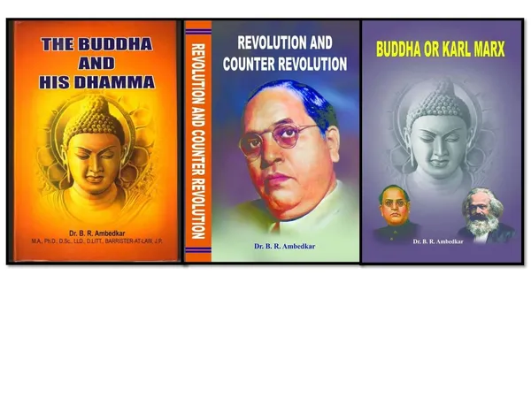 The_Buddha_And_His_Dhamm_+__Revolution_And_Counter_Revolutio_+__Buddha_Or_Karl_Marx_(Combo_Pack_Of_3_Books_)_[Product_Bundle]_[Jan_01,_2020]_Dr_B_R_Ambedkar