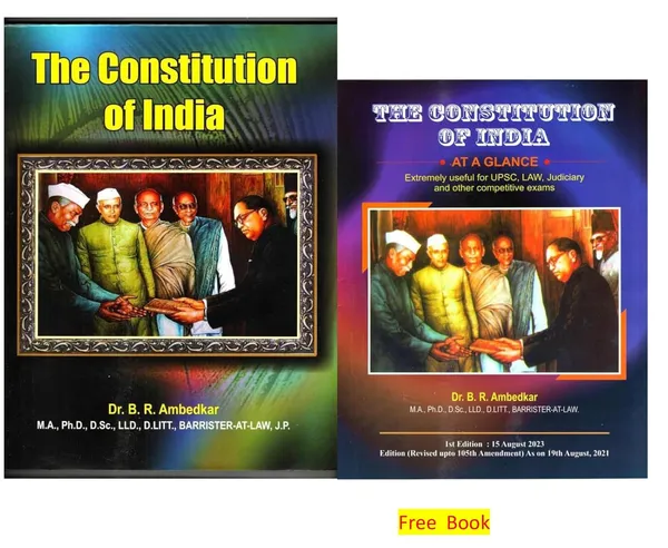 The_Constitution_Of_Indi_+__Free_Book_Constitution_Of_India_At_A_Glance_[Jan_01,_2022]_Dr_Br_Ambedkar