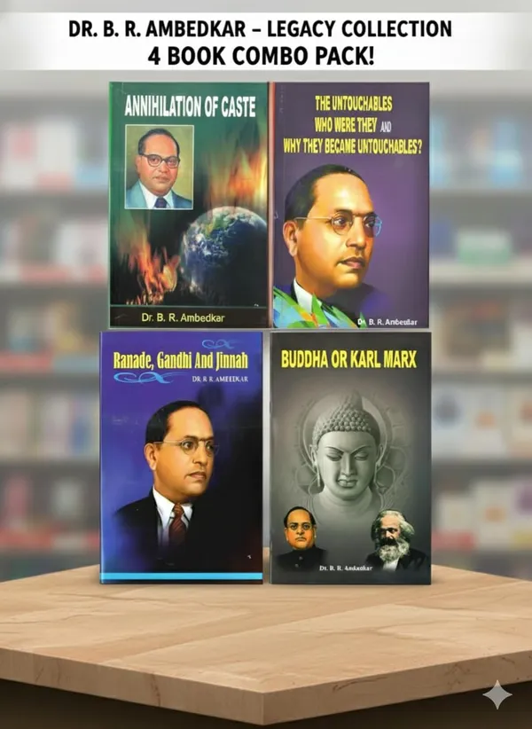 Dr_B_R_Ambedkar_Legacy_Collection_(4_Books):_Annihilation_Of_Caste,_The_Untouchables,_Ranade_Gandhi_And_Jinnah,_Buddha_Or_Karl_Marx_|_Essential_B_R_Ambedkar_Essential_Writings_Collection)_[Product_Bundle]_[Oct_13,_2024]_B_R_Ambedkar