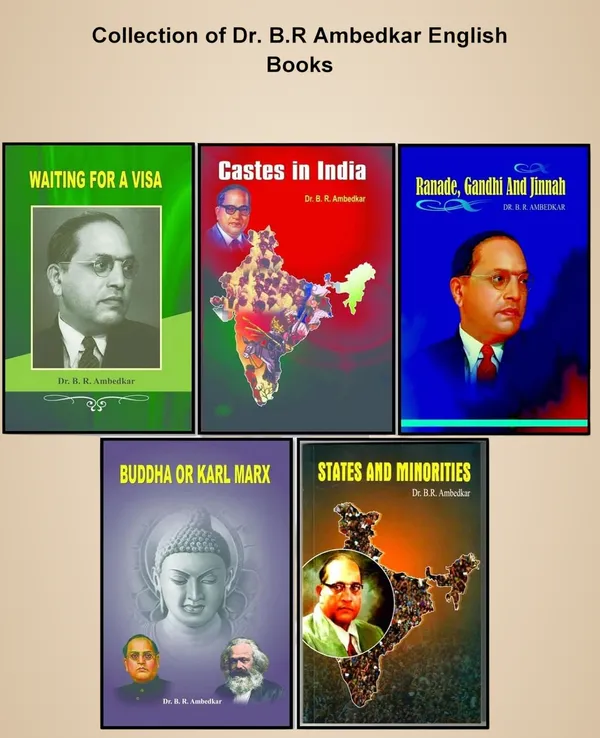 Dr_B_R_Ambedkar'S_Books_(Combo_Pack_Of_5_Books_)_Waiting_For_A_Vis_+__Castes_In_Indi_+__Ranade,Gandhi,Jinna_+__Buddha_Or_Karl_Mar_+__States_And_Minorities_[Product_Bundle]_[Jan_01,_2022]_Dr_B_R_Ambedkar