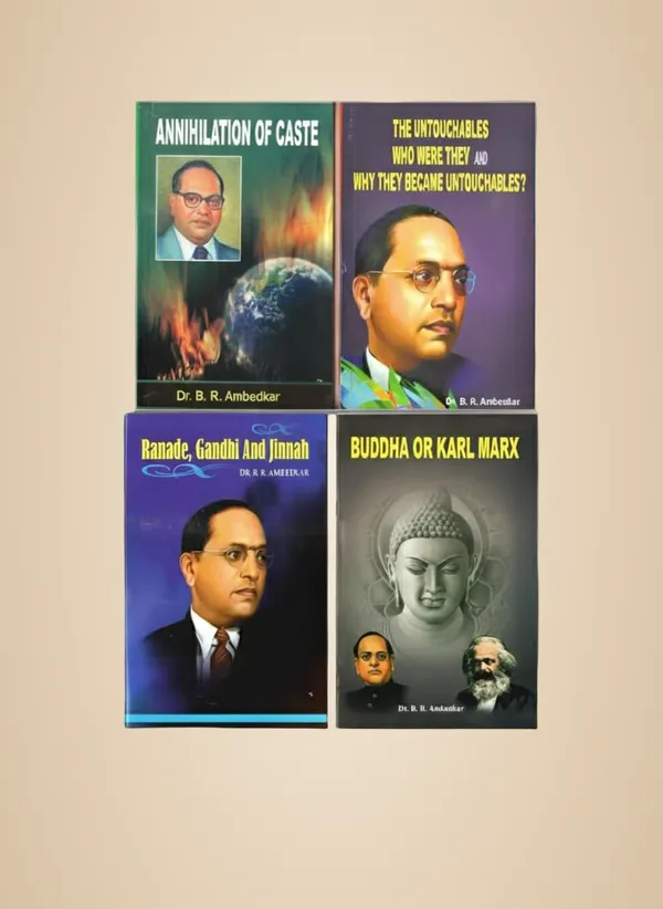 Dr_B_R_Ambedkar_Legacy_Collection_(4_Books):_Annihilation_Of_Caste,_The_Untouchables,_Ranade_Gandhi_And_Jinnah,_Buddha_Or_Karl_Marx_|_Essential_B_R_Ambedkar_Essential_Writings_Collection)_[Product_Bundle]_[Oct_13,_2024]_B_R_Ambedkar