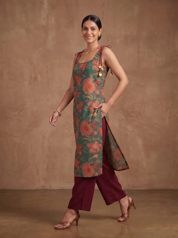 Floral_Print_Tie-Shoulder_Kurta