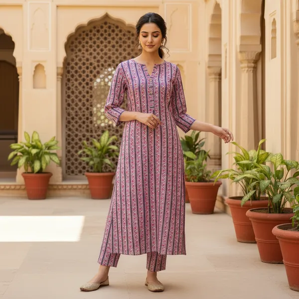 Pink_Printed_Cotton_Straight_Kurta_Set