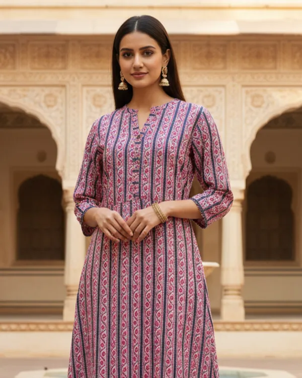 Pink_Printed_Cotton_Straight_Kurta_Set