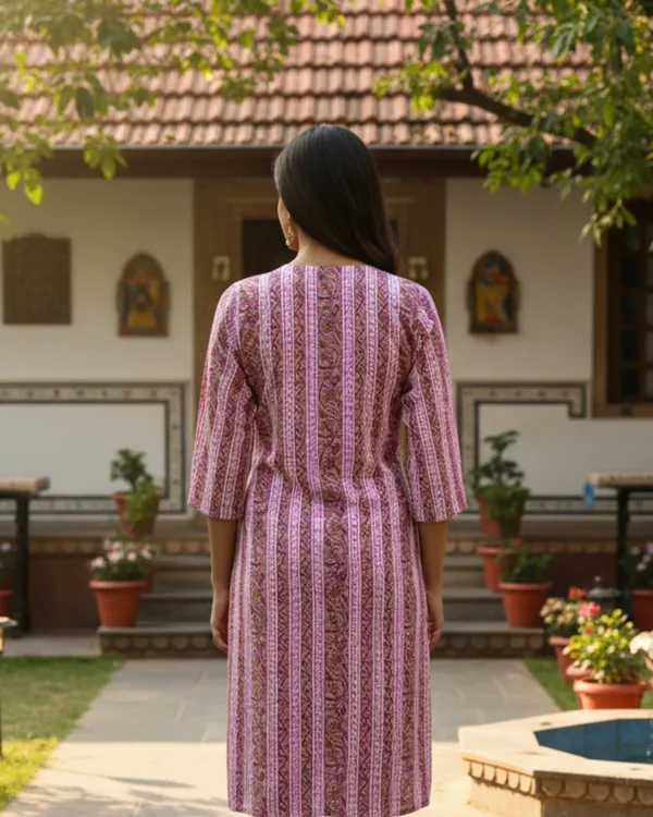 Mauve_Printed_Cotton_Straight-Fit_V-Neck_Kurta