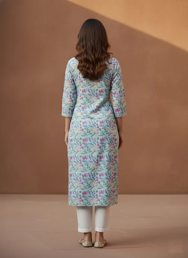 Floral_Printed_V-Neck_Cotton_Straight_Kurta