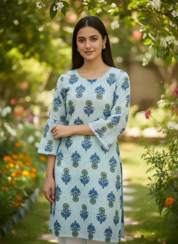 The_Everyday_Elegance_Collection:_Set_Of_3_Pastel_&_Vibrant_Straight_Kurtas_In_Breathable_Cotton