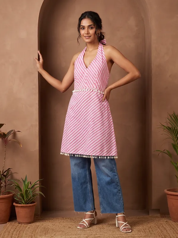 The_Gulabi_Halter_Kurti