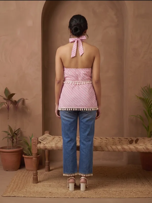 The_Gulabi_Halter_Kurti