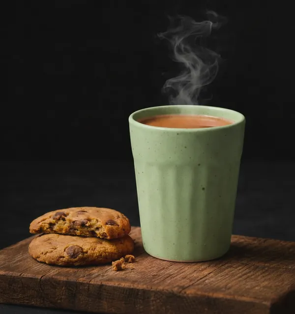 IZZYLYF_Ceramic_Cutting_Tea_Cups_|_Green_|_Chai_Cups_for_Tea,_Coffee_&_Milk_|_Pottery_Style_Ceramic_Mugs_|_Microwave_&_Dishwasher_Safe_|_Hot_&_Cold_Beverages_|_150_Ml_|_Pack_of_6