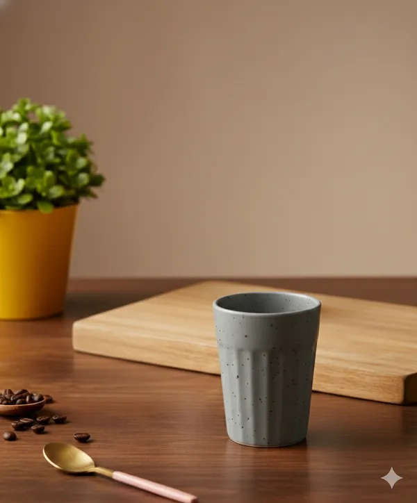 IZZYLYF_Ceramic_Cutting_Tea_Cups_|_Grey_|_Chai_Cups_for_Tea,_Coffee_&_Milk_|_Pottery_Style_Ceramic_Mugs_|_Microwave_&_Dishwasher_Safe_|_Hot_&_Cold_Beverages_|_150_Ml_|_Pack_of_6