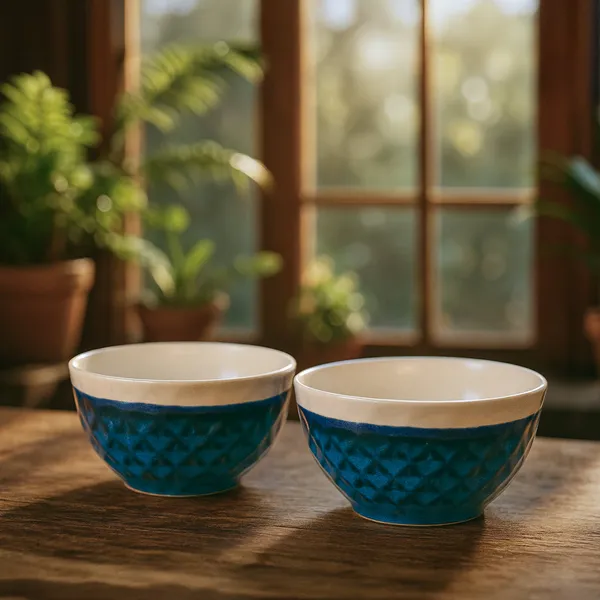 Blue_Studio_Pottery_Dual_Tone_Bowl_Pack_Of_2