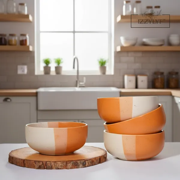 Orange_Tritone_Matte_Finish_Ceramic_Bowl_Pack_Of_4