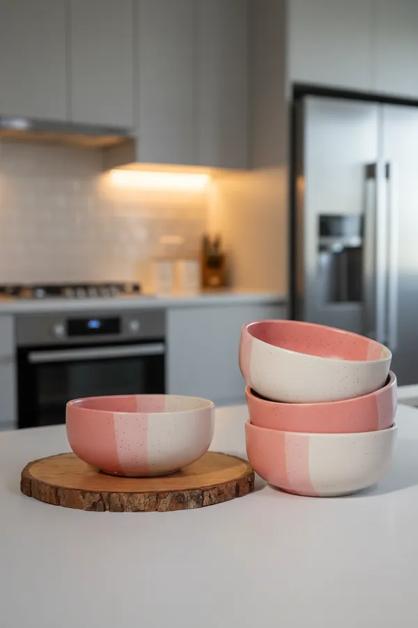 Pink_Tritone_Matte_Finish_Ceramic_Bowl_Pack_Of_4