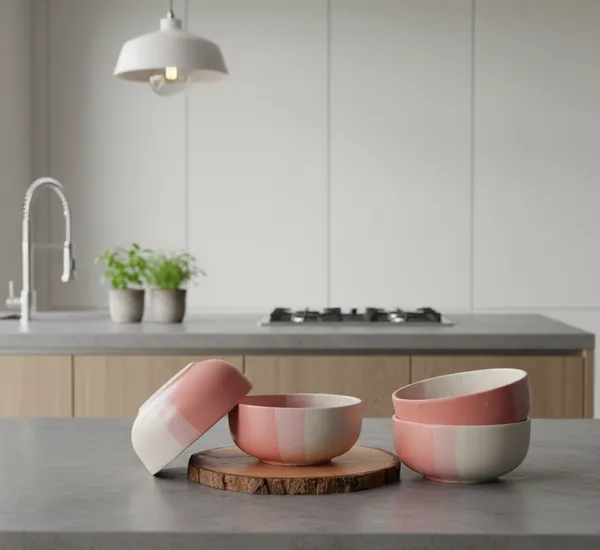 Pink_Tritone_Matte_Finish_Ceramic_Bowl_Pack_Of_4