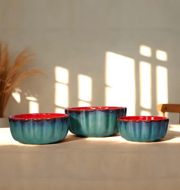 Green_Sunset_Mirage_Ceramic_Stackable_Bowl-_Pack_Of_3