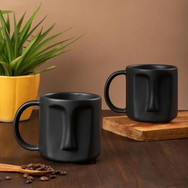 Black_Expression_Face-Shaped_Ceramic_Coffee_Mug_Pack_Of_2