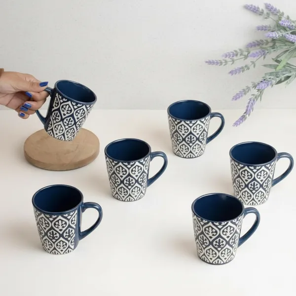 Blue_Leaf_Design_Ceramic_Coffee_Mug_Pack_Of_2