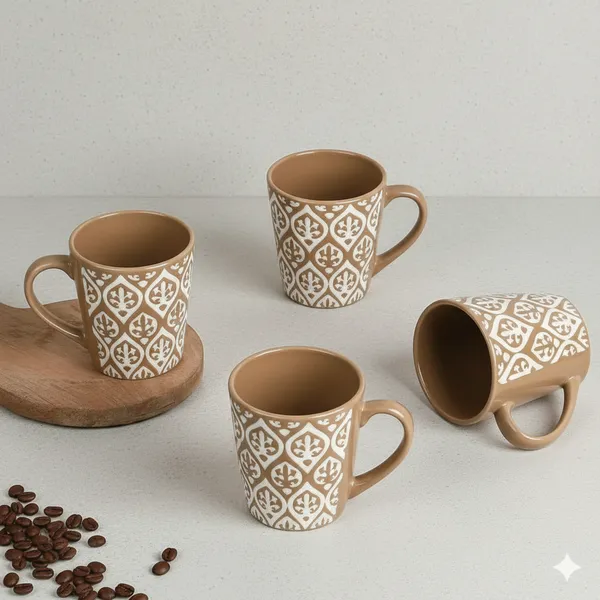 Brown_Leaf_Design_Ceramic_Coffee_Mug_Pack_Of_2