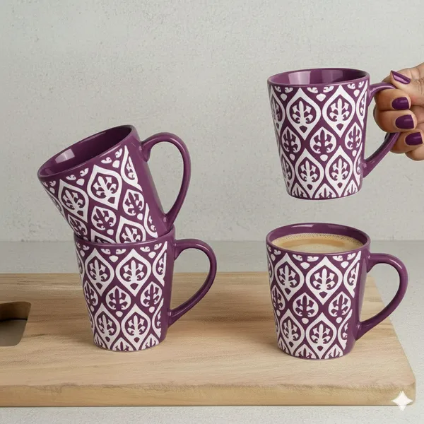 Purple_Leaf_Design_Ceramic_Coffee_Mug_Pack_Of_2