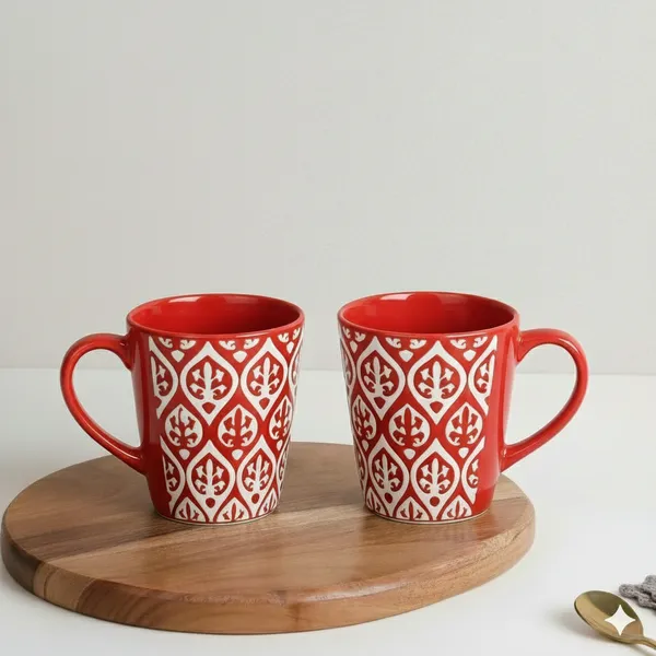 Red_Leaf_Design_Ceramic_Coffee_Mug_Pack_Of_2