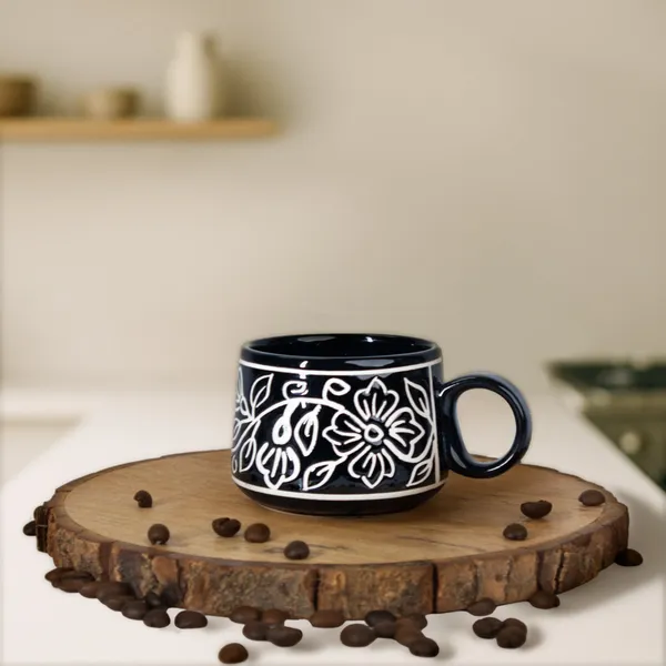 Black_Crafted_Mughal_Ceramic_Kettle_Tea_Set,_1_Kettle_&_6_Cups-_Pack_Of_7