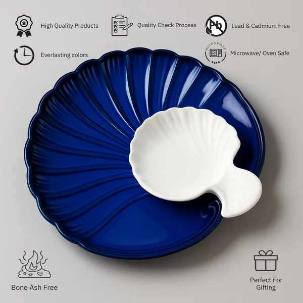 Blue_Sea_Shell_28cm_Ceramic_Platter_With_Dip