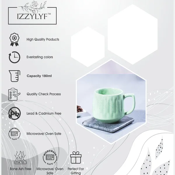 Green_Bell-Curved_Ceramic_Tea_Cup_Pack_Of_6