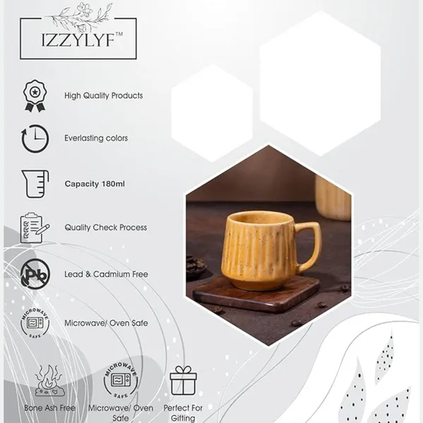 Yellow_Bell-Curved_Ceramic_Tea_Cup_Pack_Of_6