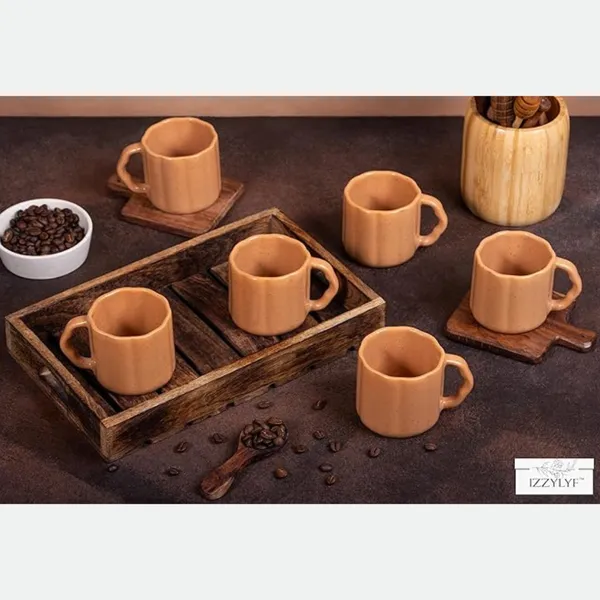 Brown_Blossom_Brew_Ceramic_Tea_Cup_Pack_Of_6