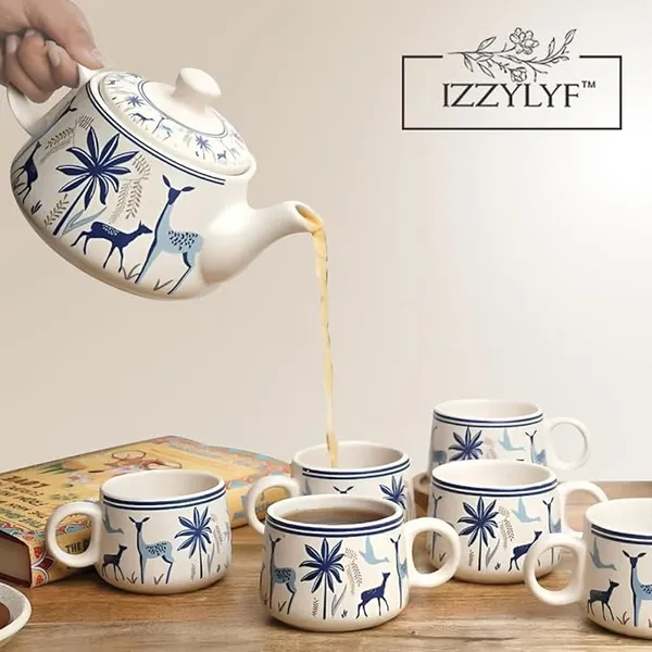 Blue_Printed_Deer_Ceramic_Tea_Cups_Pack_Of_6