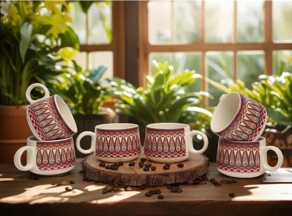 Rajasthani_Paisley_Printed_Ceramic_Tea_Cups_Pack_Of_6