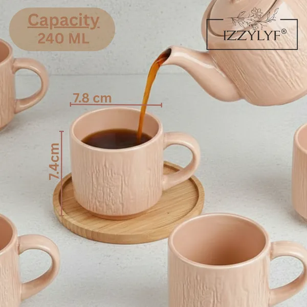 Peach_Stone_Classic_Ceramic_Tea_Cup_Pack_Of_6