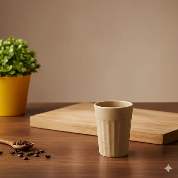 IZZYLYF_Ceramic_Cutting_Tea_Cups_|_Beige_|_Chai_Cups_for_Tea,_Coffee_&_Milk_|_Pottery_Style_Ceramic_Mugs_|_Microwave_&_Dishwasher_Safe_|_Hot_&_Cold_Beverages_|_150_Ml_|_Pack_of_6