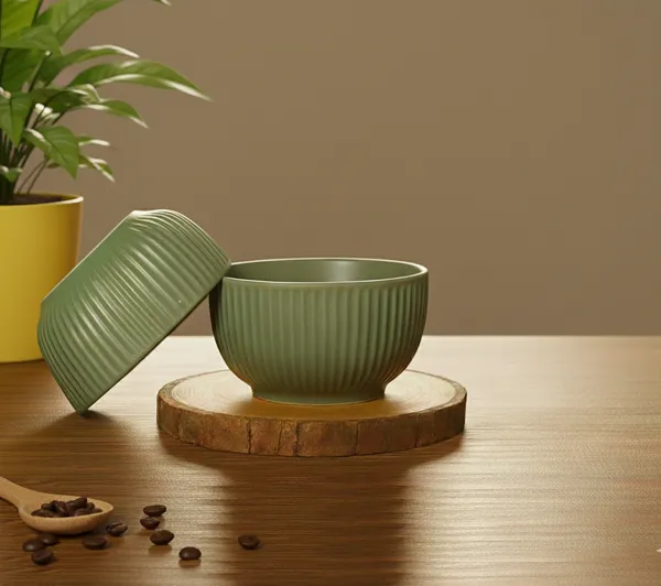 Green_Matte_Finish_Ribbed_Ceramic_Bowl_Pack_Of_2
